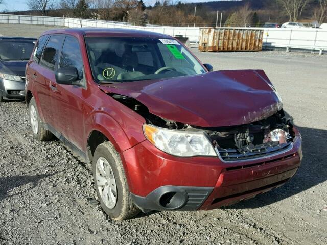 JF2SH6AC7AH701071 - 2010 SUBARU FORESTER 2 MAROON photo 1