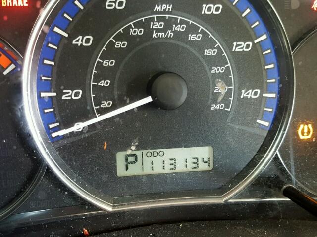 JF2SH6AC7AH701071 - 2010 SUBARU FORESTER 2 MAROON photo 8