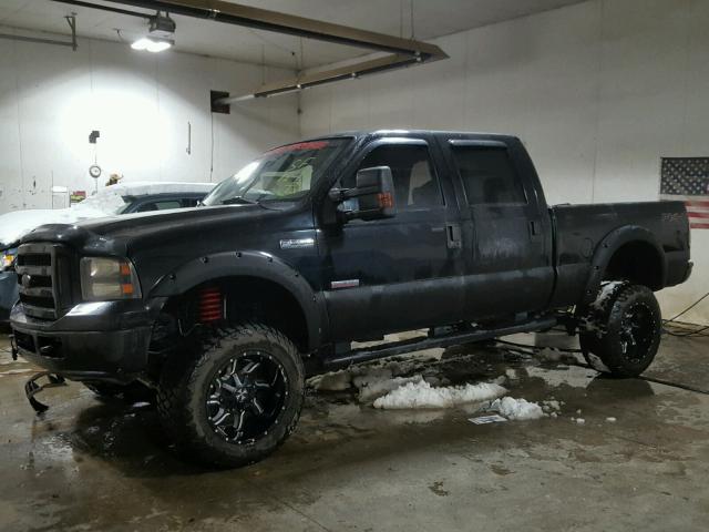 1FTWW31P27EB26881 - 2007 FORD F350 SRW S BLACK photo 2