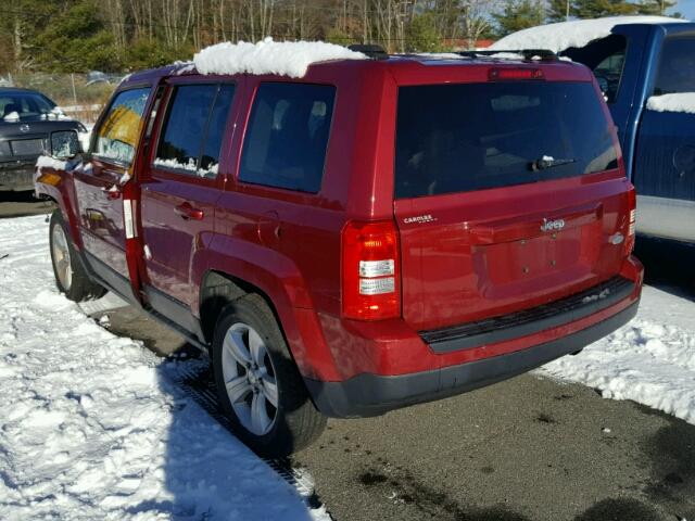 1C4NJPFA5CD639807 - 2012 JEEP PATRIOT LA RED photo 3