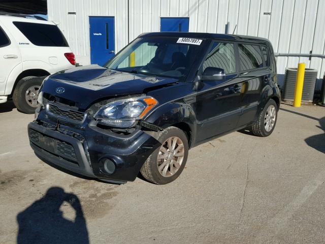 KNDJT2A62C7400700 - 2012 KIA SOUL + BLACK photo 2