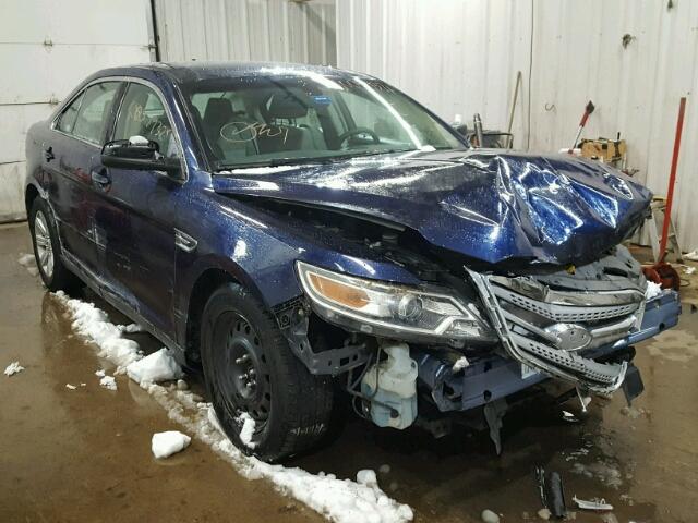 1FAHP2DW2BG188125 - 2011 FORD TAURUS SE BLUE photo 1