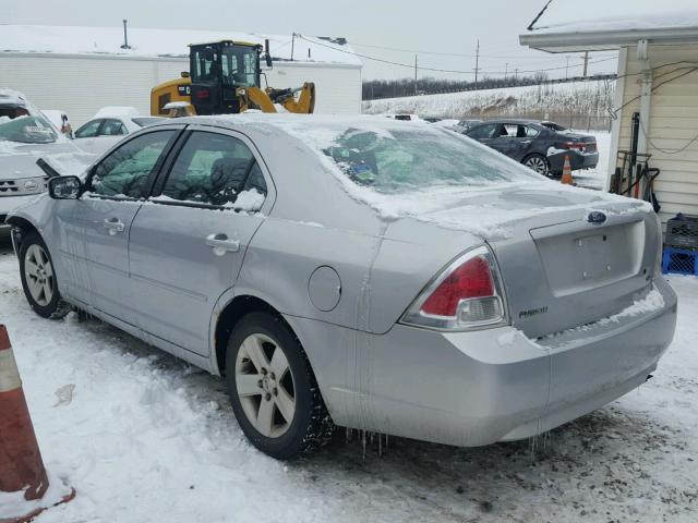 3FAFP07Z96R236882 - 2006 FORD FUSION SE SILVER photo 3