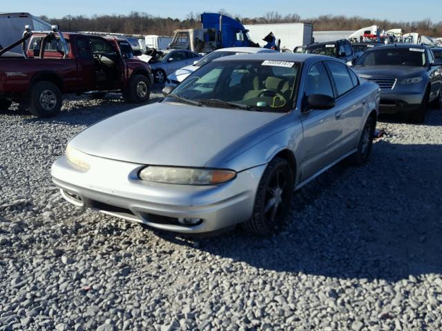 1G3NL52E83C168037 - 2003 OLDSMOBILE ALERO GL SILVER photo 2