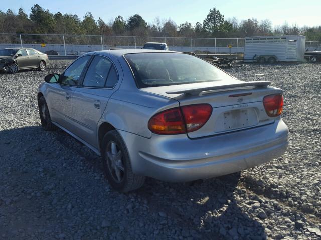 1G3NL52E83C168037 - 2003 OLDSMOBILE ALERO GL SILVER photo 3