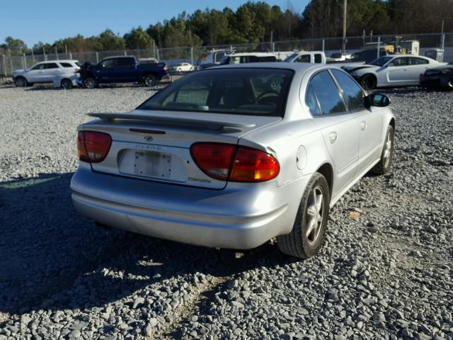 1G3NL52E83C168037 - 2003 OLDSMOBILE ALERO GL SILVER photo 4