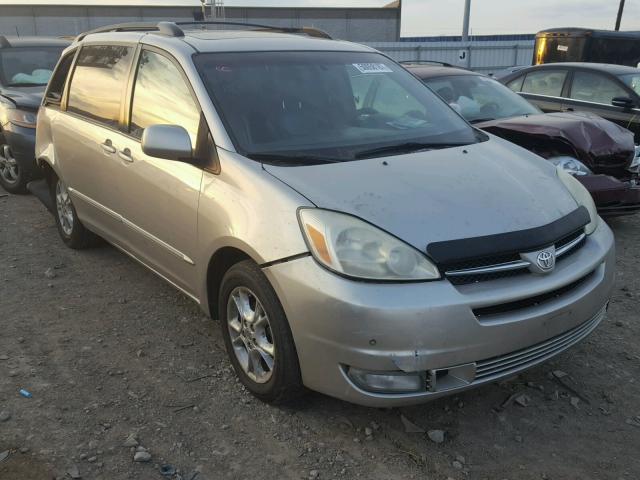 5TDBA22C94S020016 - 2004 TOYOTA SIENNA XLE GRAY photo 1