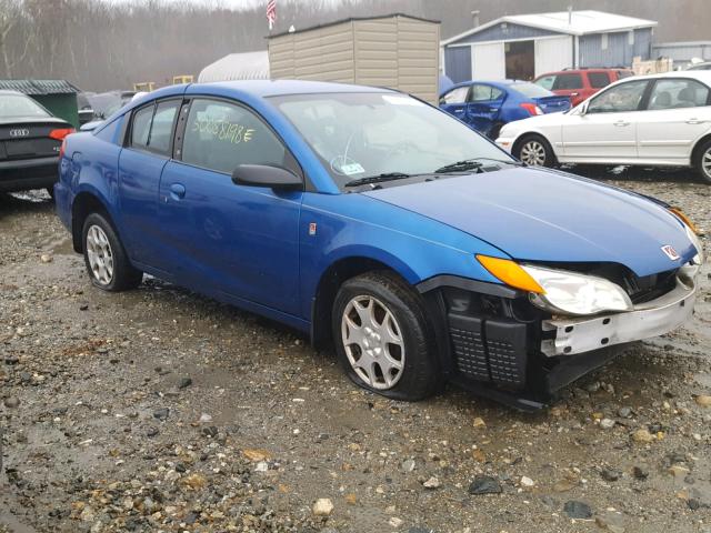 1G8AN12F83Z182134 - 2003 SATURN ION LEVEL BLUE photo 1