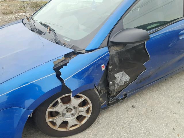 1G8AN12F83Z182134 - 2003 SATURN ION LEVEL BLUE photo 10