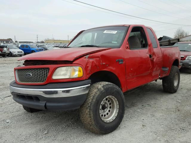 1FTRX07L3XKC23859 - 1999 FORD F150 RED photo 2