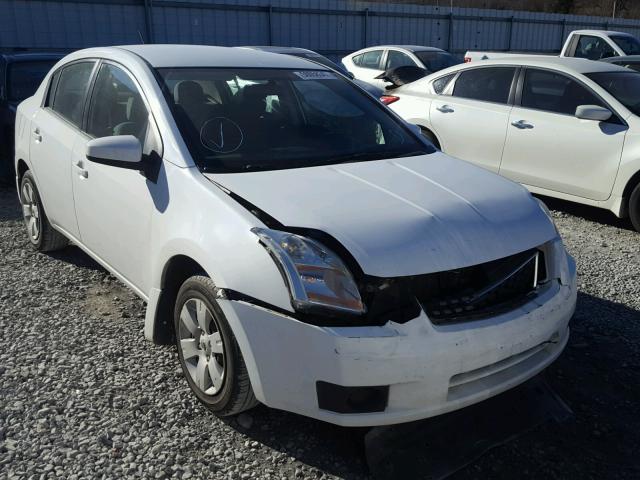 3N1AB61E87L709397 - 2007 NISSAN SENTRA 2.0 WHITE photo 1