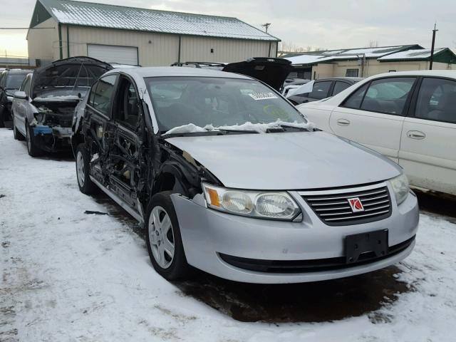 1G8AJ55F16Z114518 - 2006 SATURN ION LEVEL SILVER photo 1