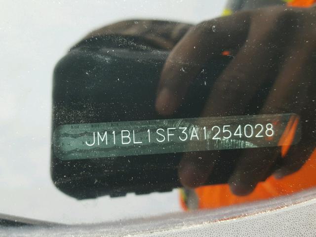 JM1BL1SF3A1254028 - 2010 MAZDA 3 I SILVER photo 10