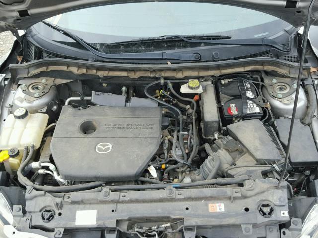 JM1BL1SF3A1254028 - 2010 MAZDA 3 I SILVER photo 7