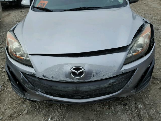 JM1BL1SF3A1254028 - 2010 MAZDA 3 I SILVER photo 9