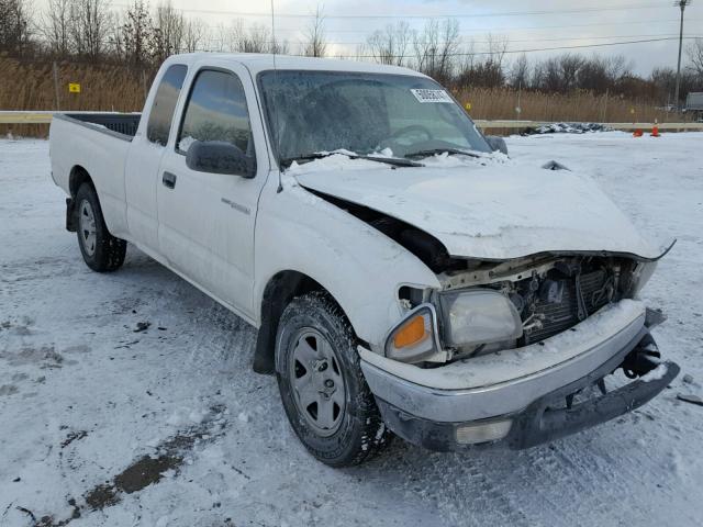 5TEVL52N33Z156783 - 2003 TOYOTA TACOMA XTR WHITE photo 1