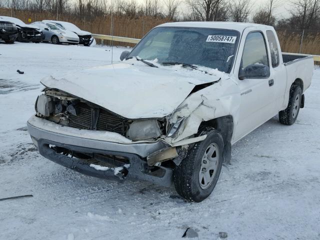 5TEVL52N33Z156783 - 2003 TOYOTA TACOMA XTR WHITE photo 2