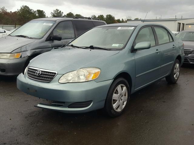 2T1BR30E26C709720 - 2006 TOYOTA COROLLA CE GREEN photo 2