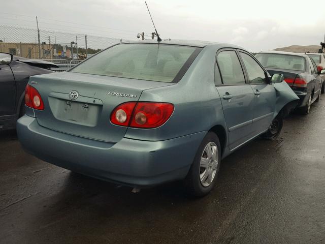 2T1BR30E26C709720 - 2006 TOYOTA COROLLA CE GREEN photo 4