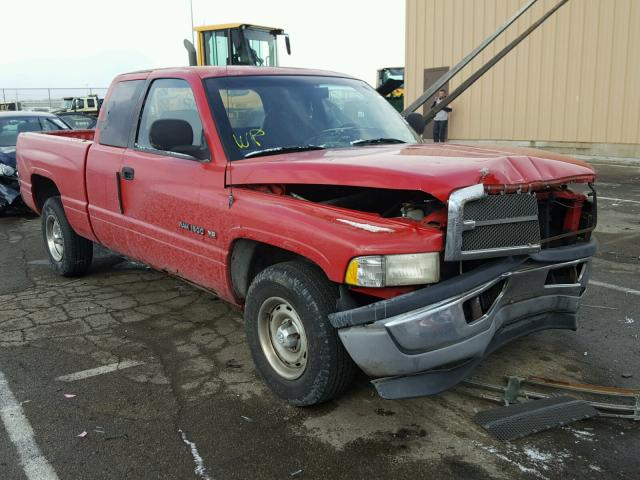 3B7HC12Y0YG114459 - 2000 DODGE RAM 1500 RED photo 1