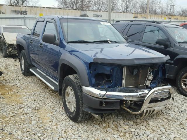 1GCDT136068186180 - 2006 CHEVROLET COLORADO BLUE photo 1