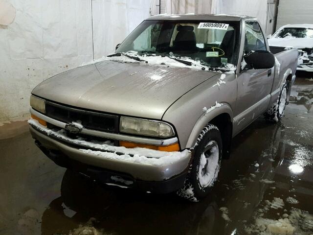 1GCCS14H438265359 - 2003 CHEVROLET S TRUCK S1 ოქროსფერი ფოტო 2