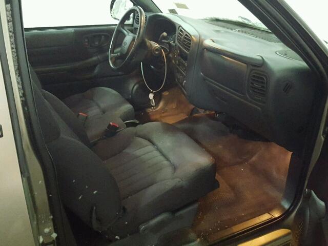 1GCCS14H438265359 - 2003 CHEVROLET S TRUCK S1 ოქროსფერი ფოტო 5