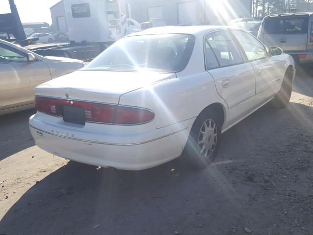 2G4WS52J421253722 - 2002 BUICK CENTURY CU WHITE photo 4