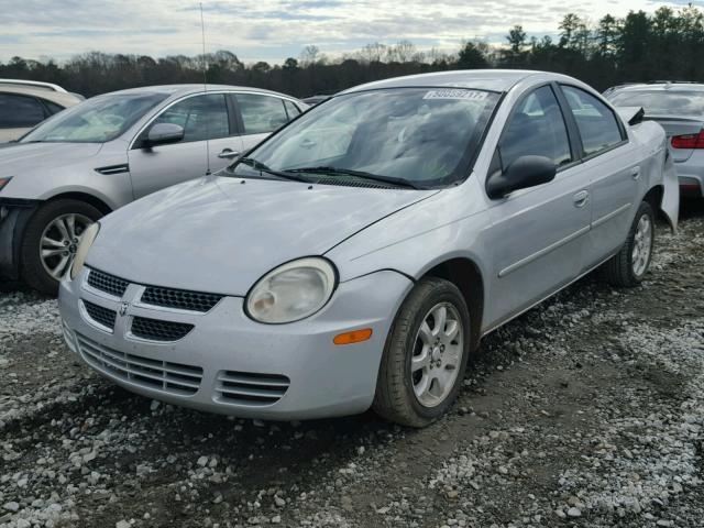 1B3ES56CX5D162704 - 2005 DODGE NEON SXT SILVER photo 2