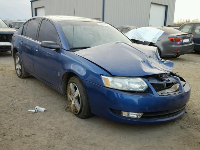 1G8AL55F56Z129226 - 2006 SATURN ION LEVEL BLUE photo 1