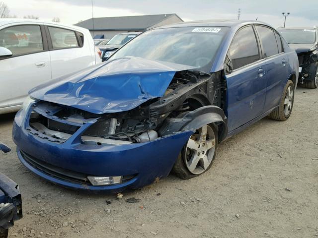 1G8AL55F56Z129226 - 2006 SATURN ION LEVEL BLUE photo 2