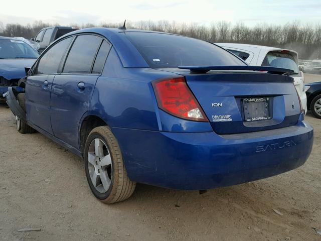 1G8AL55F56Z129226 - 2006 SATURN ION LEVEL BLUE photo 3