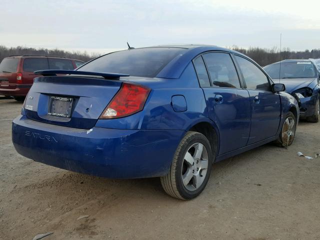 1G8AL55F56Z129226 - 2006 SATURN ION LEVEL BLUE photo 4