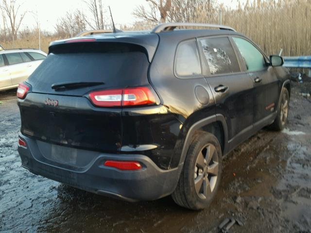 1C4PJLCB2HW554451 - 2017 JEEP CHEROKEE L BLACK photo 4