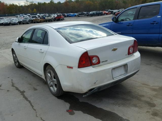 1G1ZH57B09F239961 - 2009 CHEVROLET MALIBU 1LT WHITE photo 3