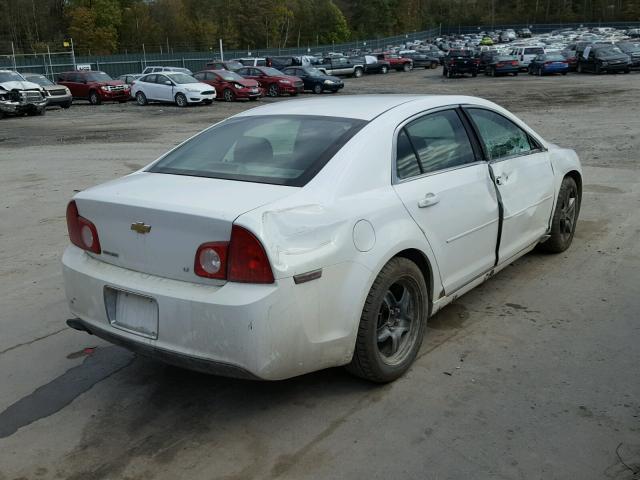 1G1ZH57B09F239961 - 2009 CHEVROLET MALIBU 1LT WHITE photo 4