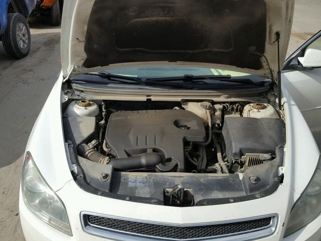 1G1ZH57B09F239961 - 2009 CHEVROLET MALIBU 1LT WHITE photo 7