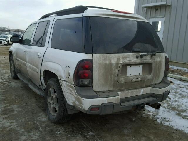 1GNET16S546226606 - 2004 CHEVROLET TRAILBLAZE WHITE photo 3