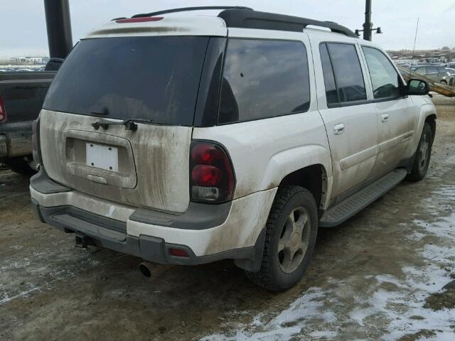 1GNET16S546226606 - 2004 CHEVROLET TRAILBLAZE WHITE photo 4