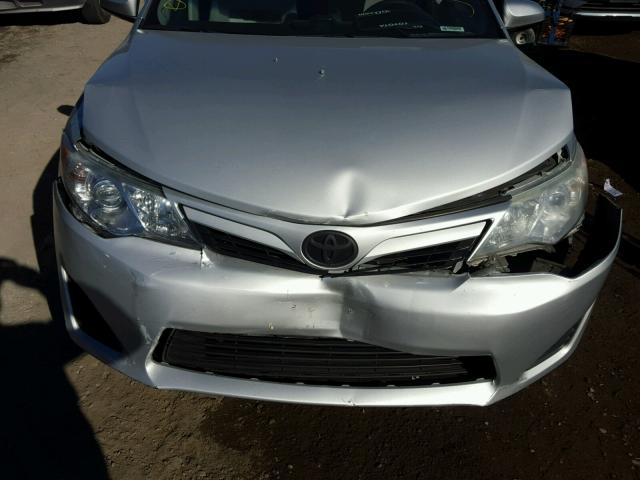 4T1BF1FK5EU441026 - 2014 TOYOTA CAMRY L SILVER photo 7