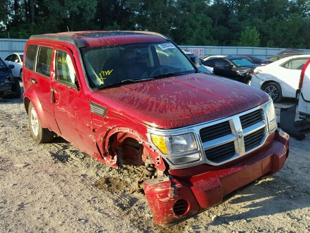 1D8GT58K17W548655 - 2007 DODGE NITRO SLT RED photo 1