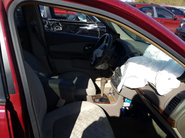 1G1ZT54885F277729 - 2005 CHEVROLET MALIBU LS 勃艮第红 照片 5