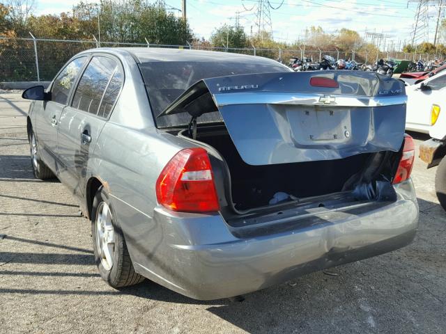 1G1ZT52875F303496 - 2005 CHEVROLET MALIBU LS Boz foto 3