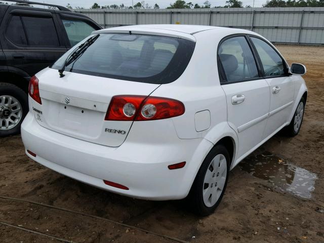 KL5JD66Z47K488861 - 2007 SUZUKI RENO BASE WHITE photo 4