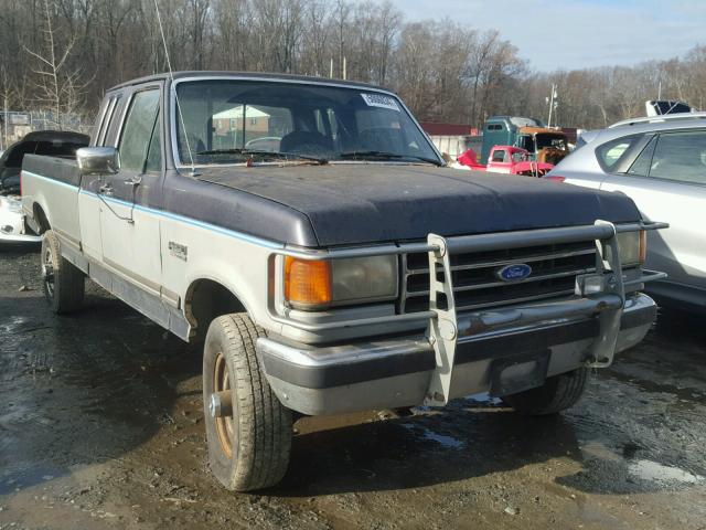 1FTHX26H7LKB31247 - 1990 FORD F250 BLUE photo 1