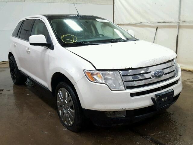 2FMDK49C18BB34392 - 2008 FORD EDGE LIMIT WHITE photo 1