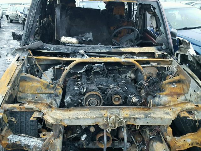 1J8HH48N78C221794 - 2008 JEEP COMMANDER BURGUNDY photo 7