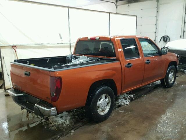 1GCCS136068183584 - 2006 CHEVROLET COLORADO ORANGE photo 4