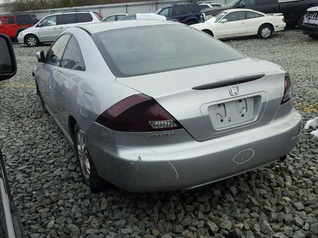 1HGCM72327A012089 - 2007 HONDA ACCORD LX SILVER photo 3