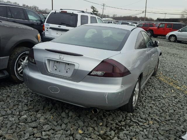 1HGCM72327A012089 - 2007 HONDA ACCORD LX SILVER photo 4